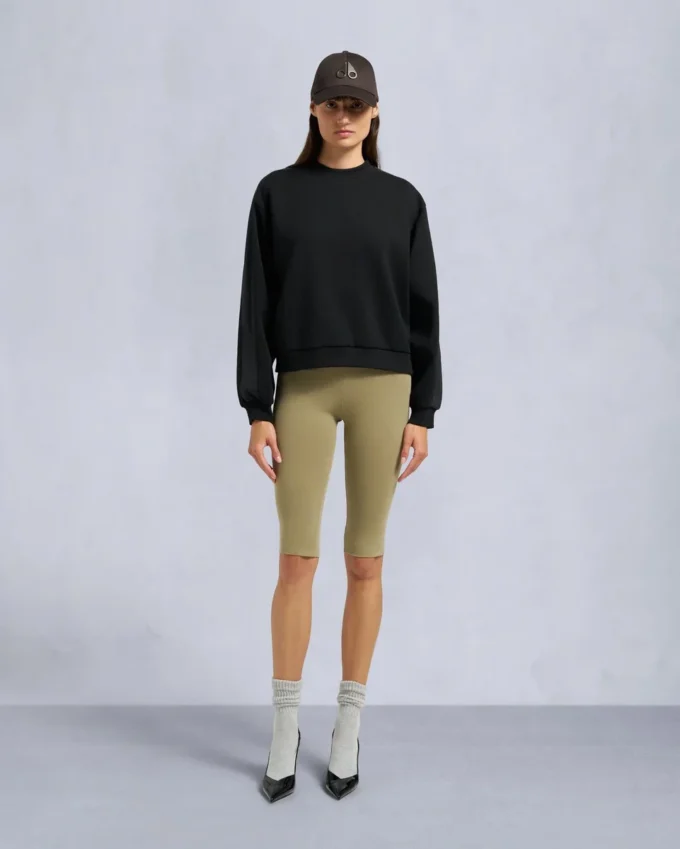 Mix Media Crewneck Sweatshirt