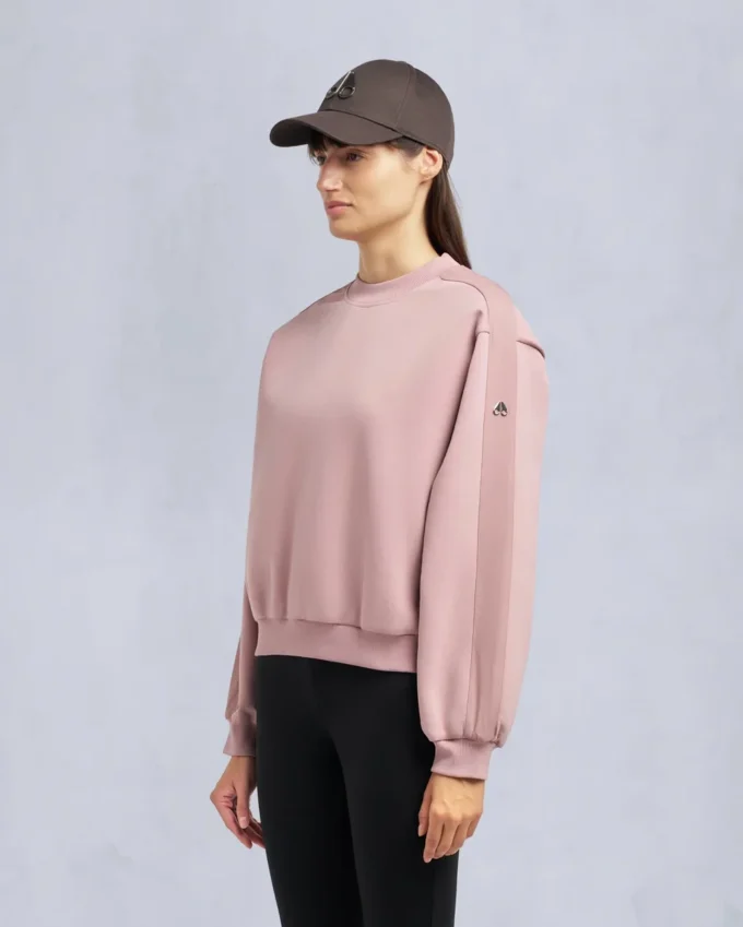 Mix Media Crewneck Sweatshirt