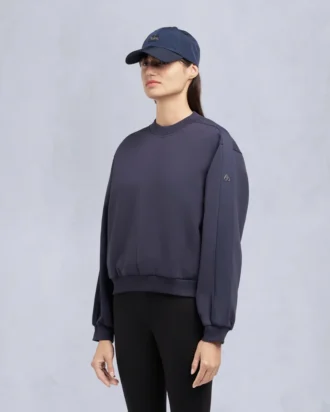 Mix Media Crewneck Sweatshirt