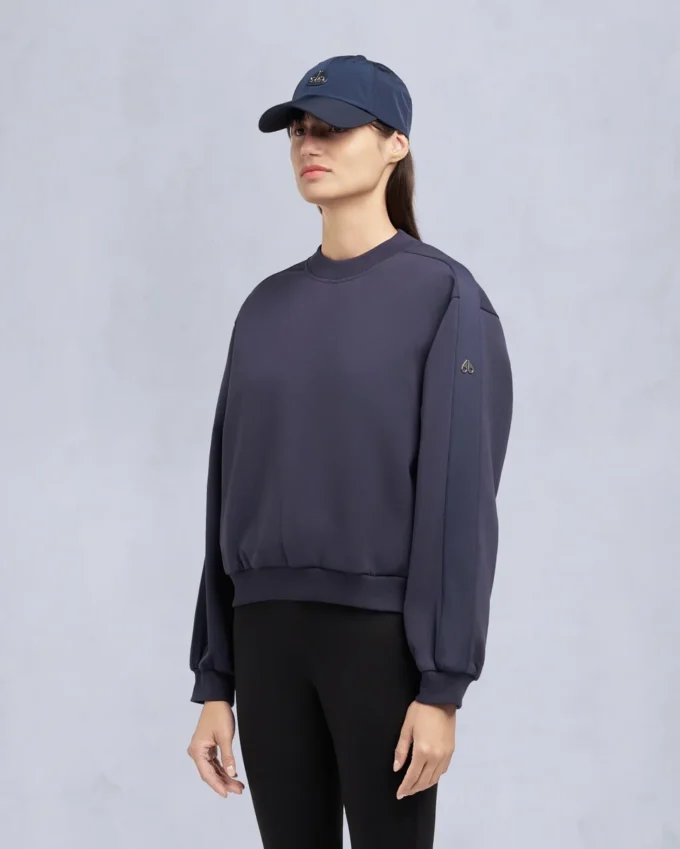 Mix Media Crewneck Sweatshirt