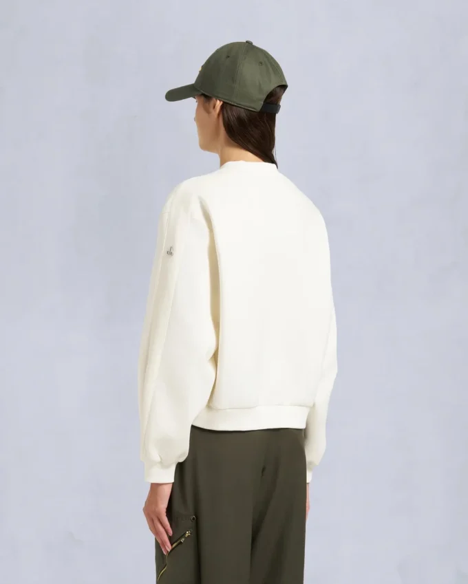 Mix Media Crewneck Sweatshirt