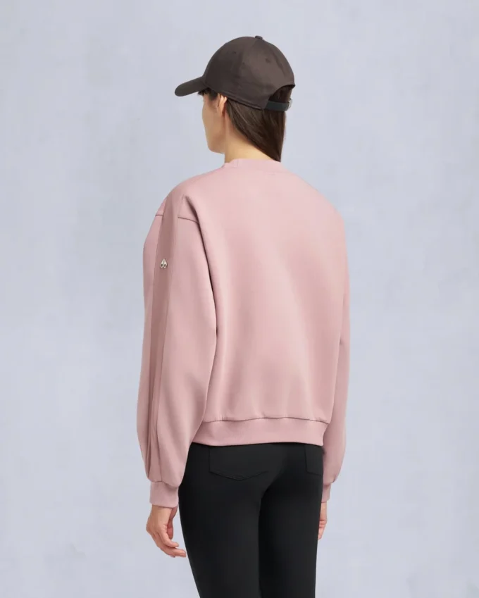 Mix Media Crewneck Sweatshirt