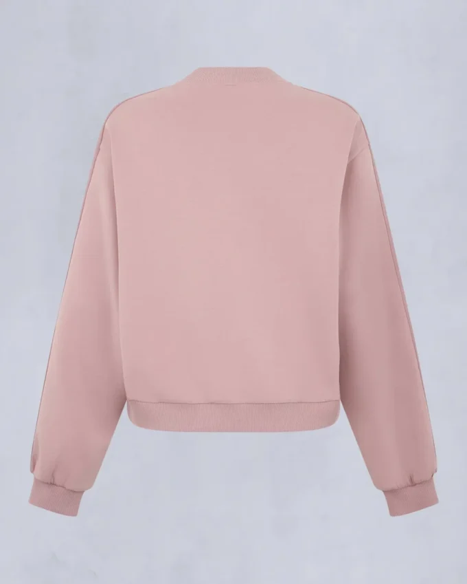 Mix Media Crewneck Sweatshirt