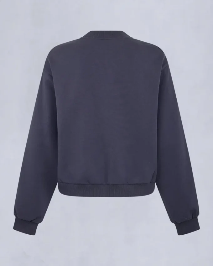 Mix Media Crewneck Sweatshirt