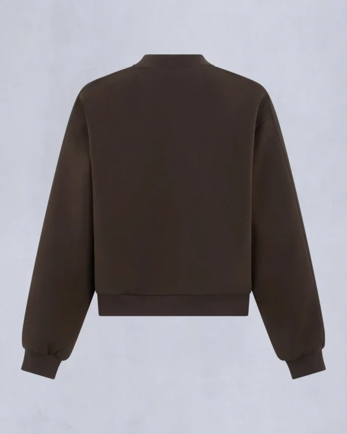 Mix Media Crewneck Sweatshirt