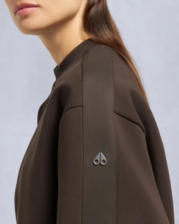 Mix Media Crewneck Sweatshirt