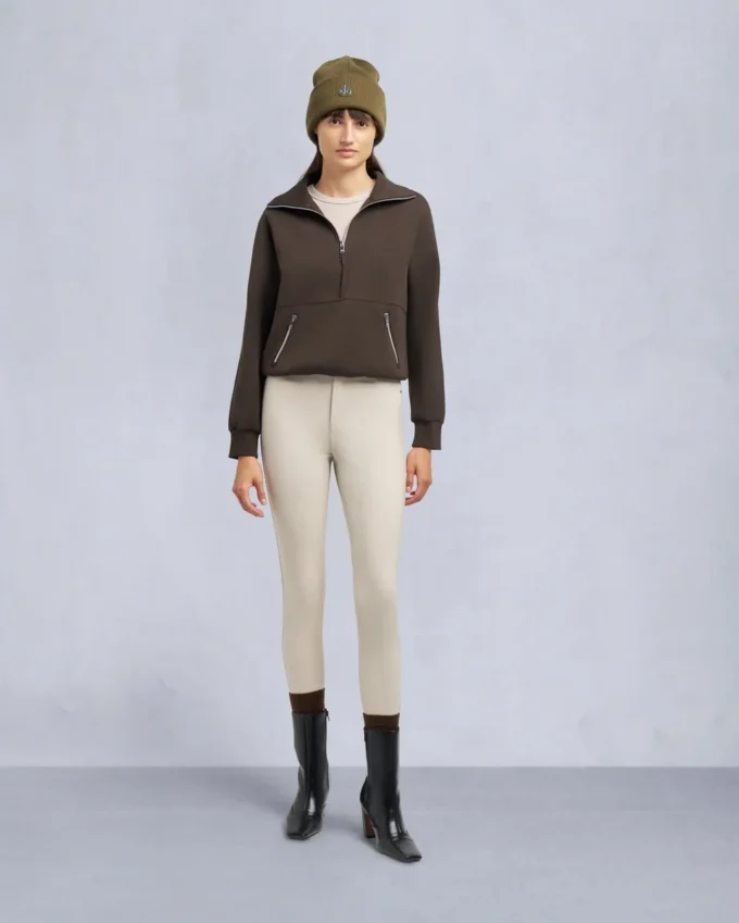 Mix Media Quarter Zip Sweater Mix Media Quarter Zip Sweater