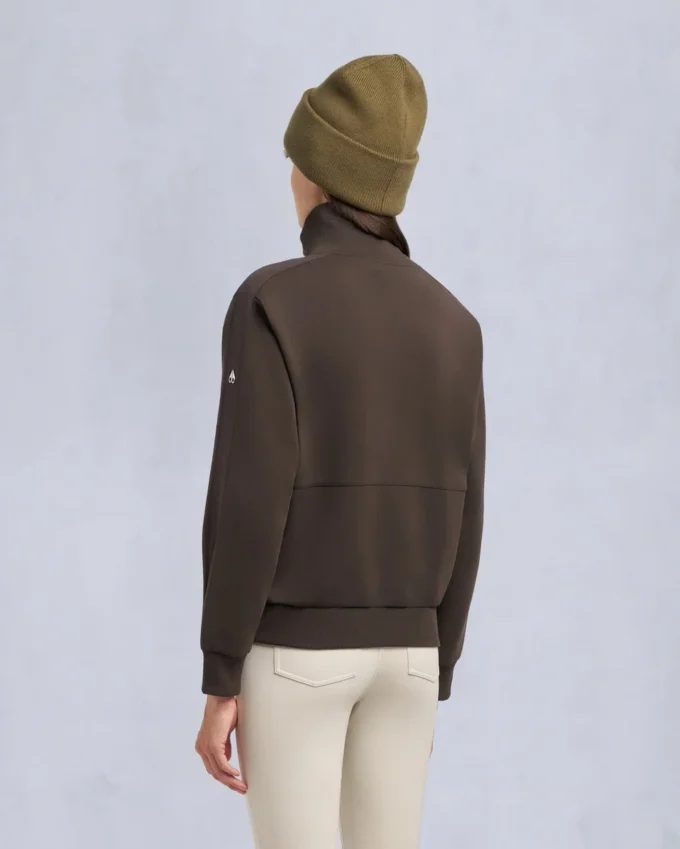 Mix Media Quarter Zip Sweater Mix Media Quarter Zip Sweater