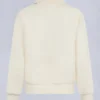 Mix Media Quarter Zip Sweater