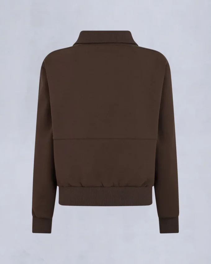 Mix Media Quarter Zip Sweater Mix Media Quarter Zip Sweater