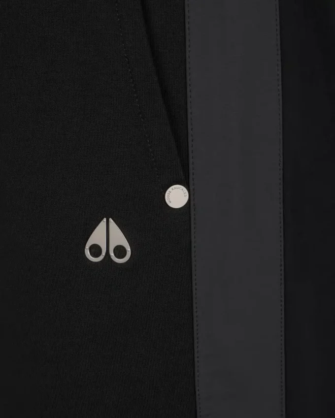 Mix Media Wide Leg Pant