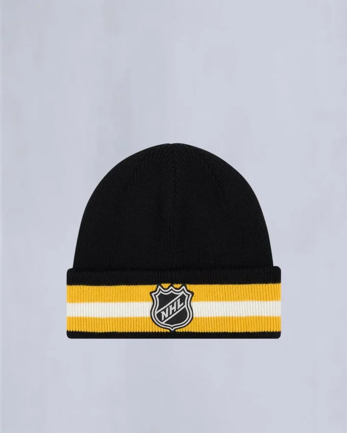 Nhl X Moose Knuckles Bruins Beanie