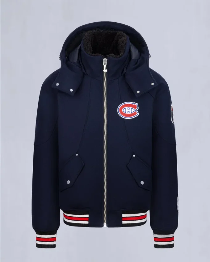 Nhl X Moose Knuckles Canadiens Bomber Jacket