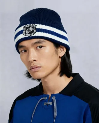 Nhl X Moose Knuckles Maple Leafs Beanie