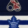 Nhl X Moose Knuckles Maple Leafs Beanie