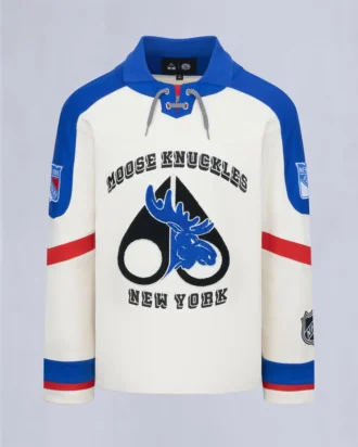 Nhl X Moose Knuckles Rangers Polo