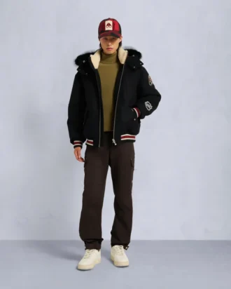 Nhl X Moose Knuckles Team Bomber Jacket