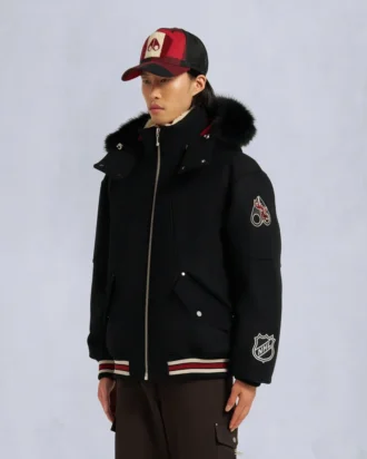 Nhl X Moose Knuckles Team Bomber Jacket