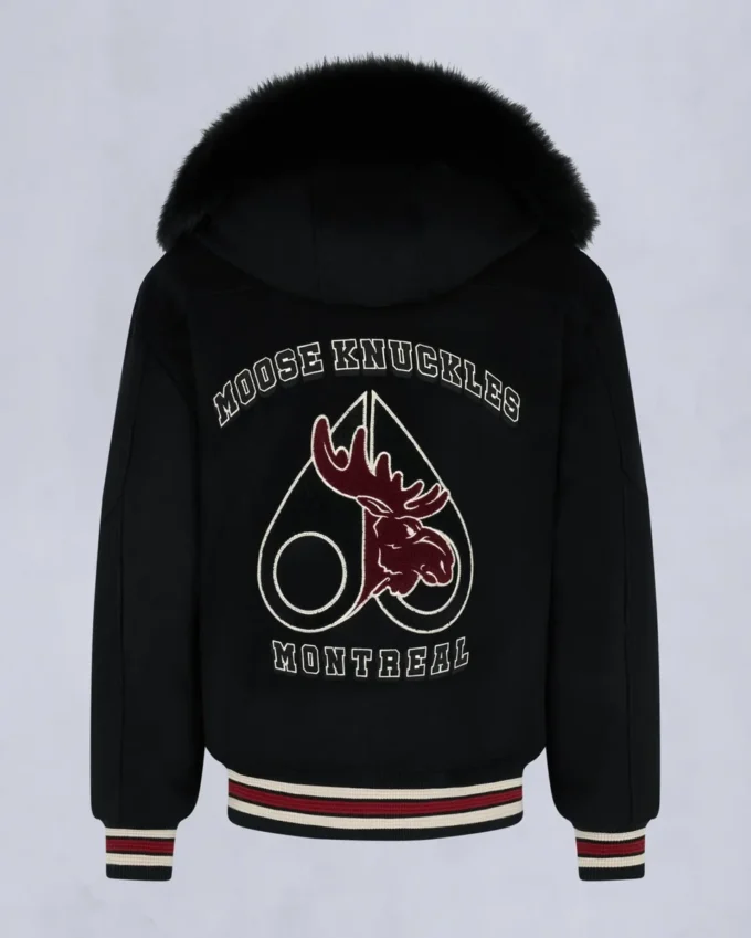 Nhl X Moose Knuckles Team Bomber Jacket