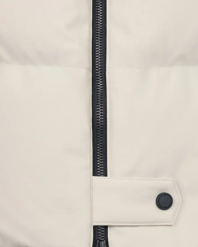 Nyluxe Chelia Shearling Trim 3Q Jacket