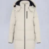 Nyluxe Chelia Shearling Trim 3Q Jacket