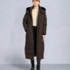 Nyluxe Chelia Shearling Trim Parka