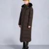 Nyluxe Chelia Shearling Trim Parka