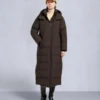 Nyluxe Chelia Shearling Trim Parka