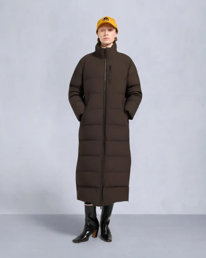 Nyluxe Chelia Shearling Trim Parka