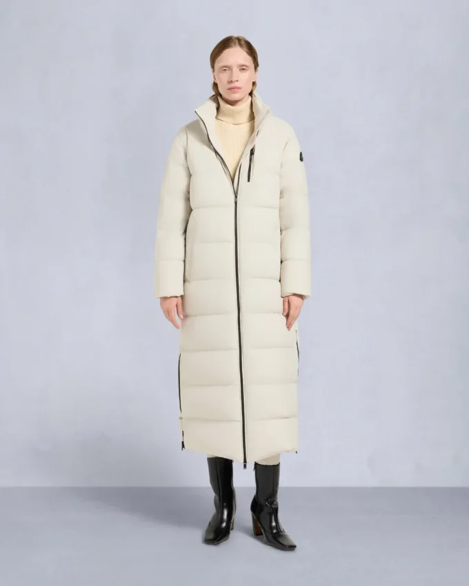 Nyluxe Chelia Shearling Trim Parka