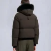 Nyluxe Misti Shearling Trim Puffer
