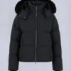 Nyluxe Misti Shearling Trim Puffer