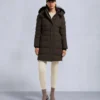 Nyluxe Watershed Shearling Trim Parka