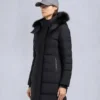 Nyluxe Watershed Shearling Trim Parka