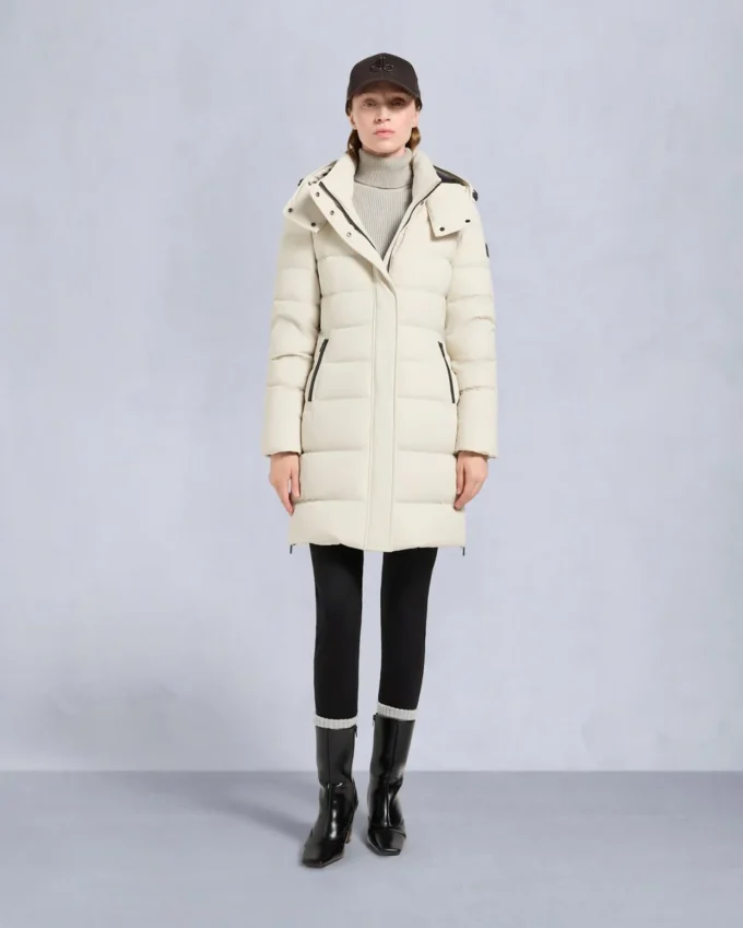 Nyluxe Watershed Shearling Trim Parka