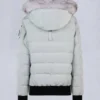 Onyx Ladriere Shearling Bomber Jacket