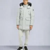Onyx Shearling Trim Big Ridge Parka