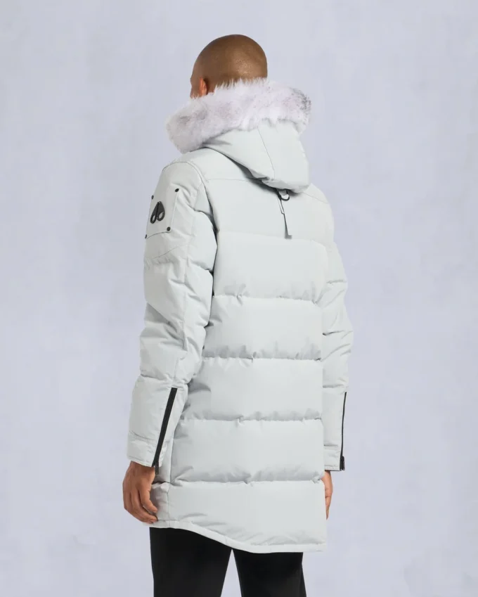 Onyx Shearling Trim Big Ridge Parka
