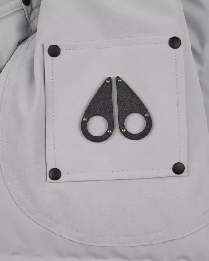 Onyx Shearling Trim Big Ridge Parka