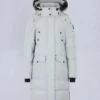 Onyx Shearling Trim Causapscal Parka