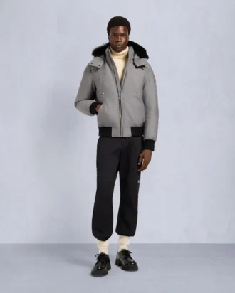 Original Ballistic Shearling Trim Bomber Jacket