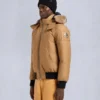 Original Ballistic Shearling Trim Bomber Jacket
