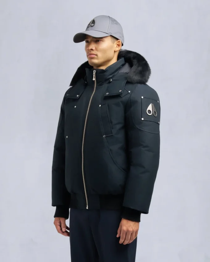 Original Ballistic Shearling Trim Bomber Jacket