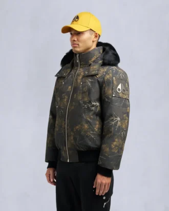 Original Ballistic Shearling Trim Bomber Jacket