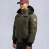 Original Ballistic Shearling Trim Bomber Jacket