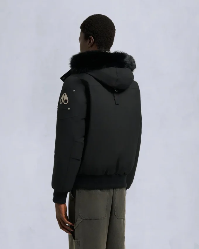 Original Ballistic Shearling Trim Bomber Jacket