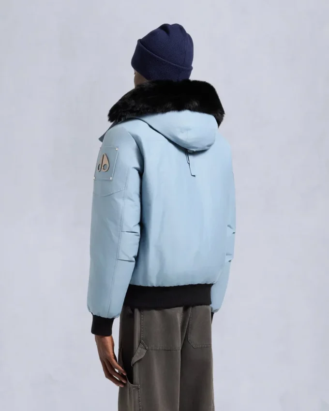 Original Ballistic Shearling Trim Bomber Jacket