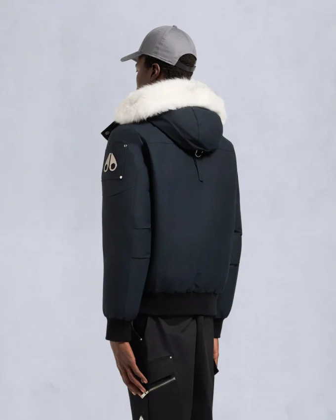 Original Ballistic Shearling Trim Bomber Jacket