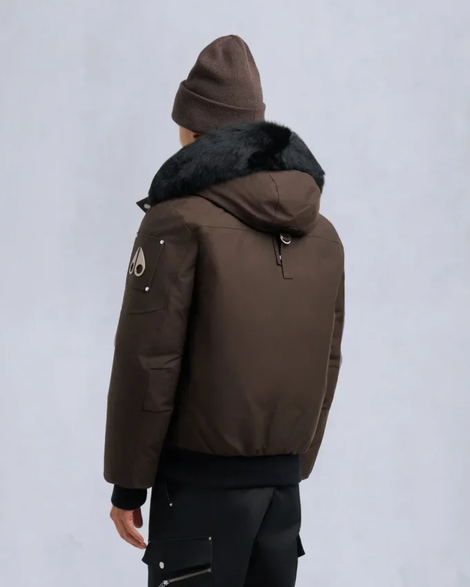 Original Ballistic Shearling Trim Bomber Jacket