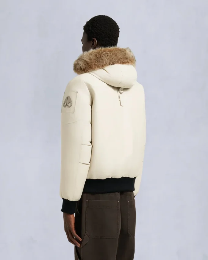 Original Ballistic Shearling Trim Bomber Jacket